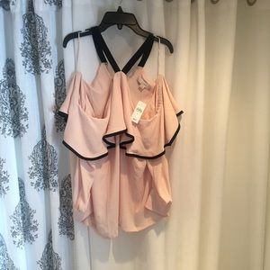 Loft Long Sleeve Off The Shoulder Blouse